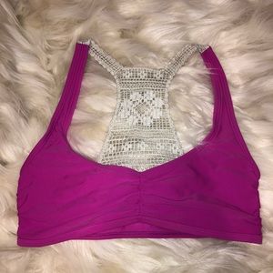 Women’s Hot Pink Bathing Suit Top